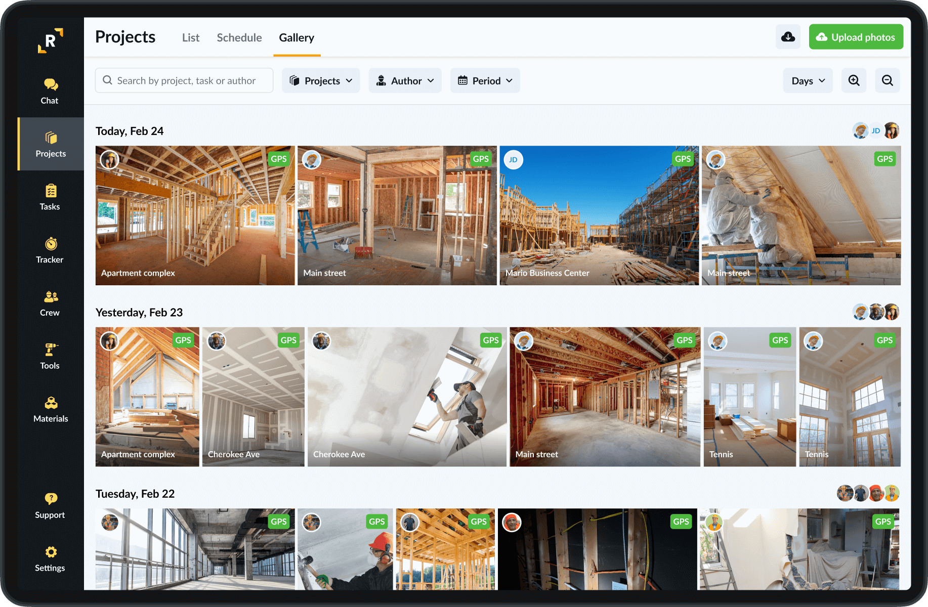 Remato Construction Photo App
